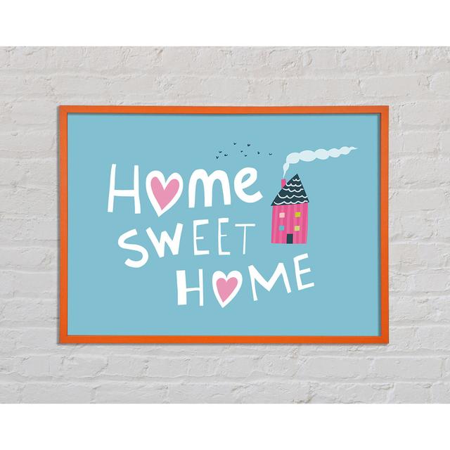 Home Sweet Home Cosy - Single Picture Frame Art Prints Happy Larry Size: 21cm H x 29.7cm W on Productcaster.