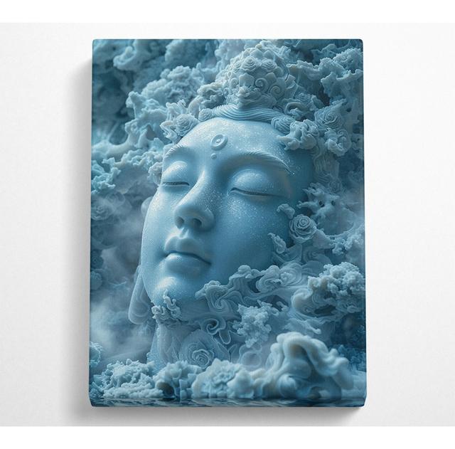 Duddha Clouds - Wrapped Canvas Art Prints Bright Star Size: 106.6cm H x 66cm W x 10cm D on Productcaster.