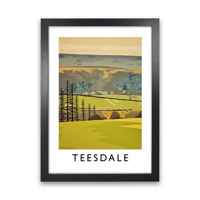 Teesdale Portrait by Richard O'Neill - Print Corrigan Studio Size: 34cm H x 25cm W x 3cm D, Format: Black Framed on Productcaster.