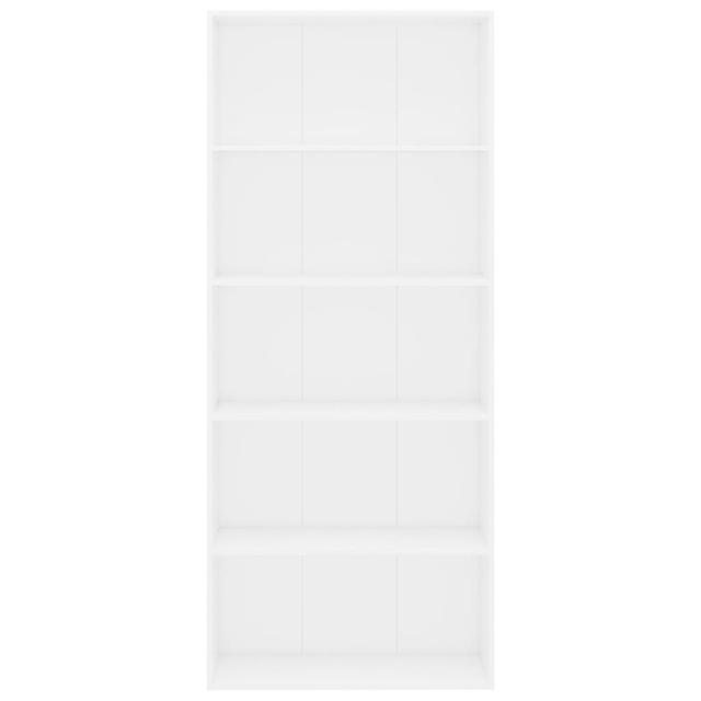 Shirleysburg Bookcase Latitude Run Colour: White, Size: 189cm H x 80cm W x 30cm D on Productcaster.