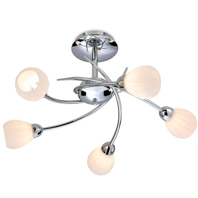 Stewartstown Glass Semi Flush Mount Ophelia & Co. on Productcaster.