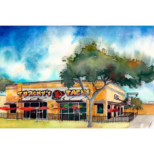 Torchy's Tacos by Paul McCreery - Wrapped Canvas Painting Print Rosalind Wheeler Size: 61cm H x 91cm W x 3.8cm D on Productcaster.