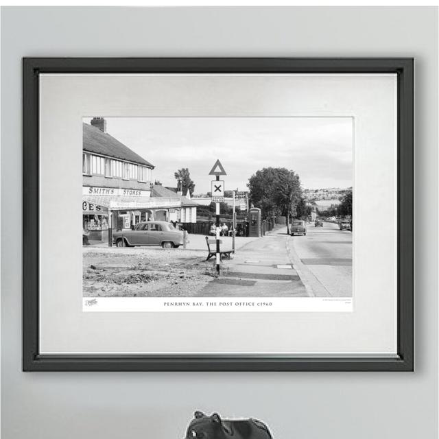 'Penrhyn Bay, the Post Office C1960' by Francis Frith - Picture Frame Photograph Print on Paper The Francis Frith Collection Size: 28cm H x 36cm W x 2 on Productcaster.