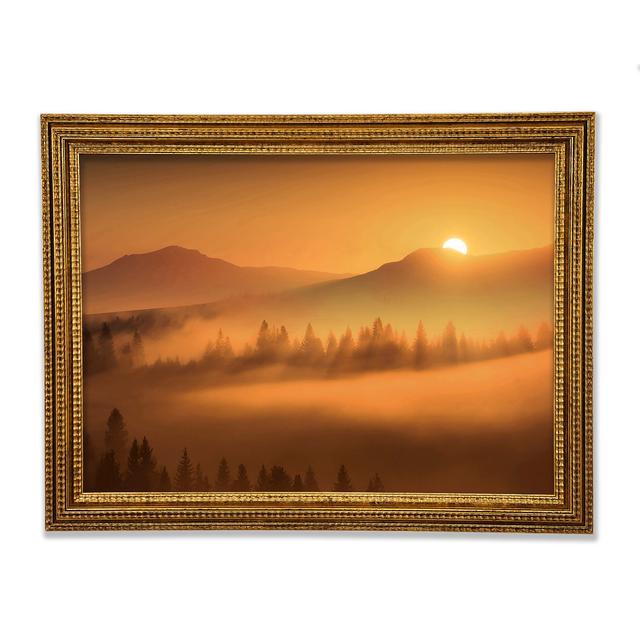 Sunrise Morning Glory - Single Picture Frame Art Prints Bright Star Size: 42cm H x 59.7cm W x 3cm D on Productcaster.