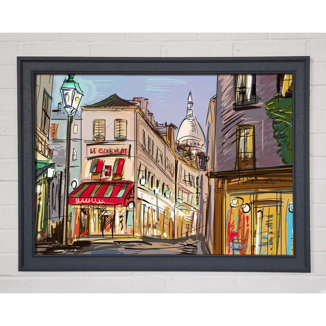 City Streets - Single Picture Frame Art Prints Ophelia & Co. Size: 21cm H x 29.7cm W on Productcaster.