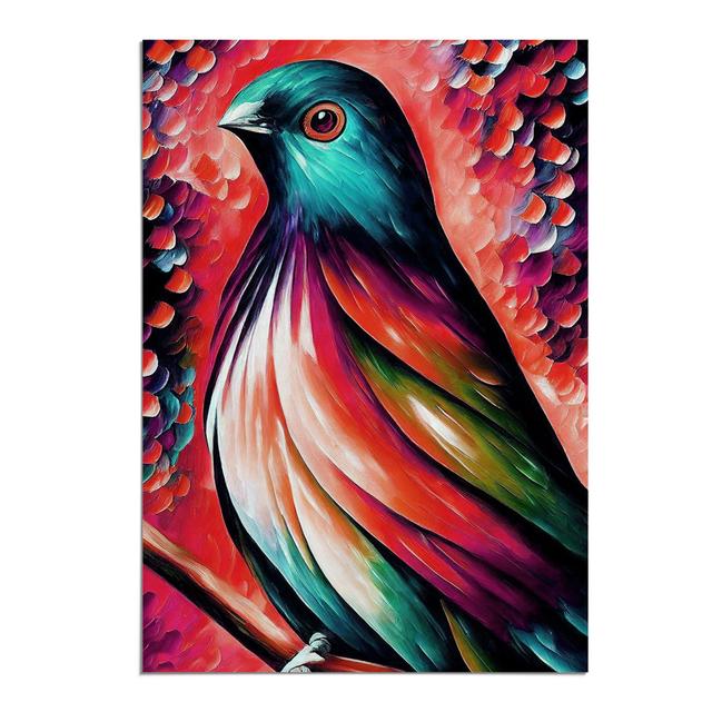 Beauty of a Bird No.4 - Graphic Art Marlow Home Co. Format: Paper, Size: 29.7cm H x 21cm W, Matte Colour: No Matte on Productcaster.