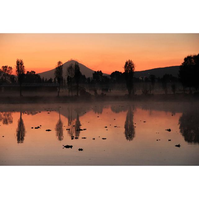 Sunrise in Xochimilco by Acmewoman - Wrapped Canvas Photograph Union Rustic Size: 30cm H x 46cm W x 3.8cm D on Productcaster.