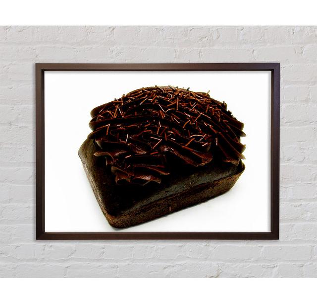 Chocolate Cake Heaven - Single Picture Frame Art Prints on Canvas Bright Star Size: 84.1cm H x 118.9cm W x 3.3cm D on Productcaster.