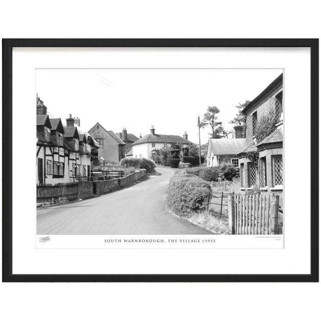 South Warnborough, The Village C1955 by Francis Frith - Single Picture Frame Print The Francis Frith Collection Size: 45cm H x 60cm W x 2.3cm D on Productcaster.