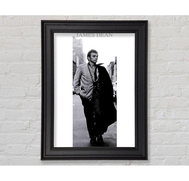 James Dean Walk - Single Picture Frame Art Prints Ebern Designs Size: 142.2cm H x 84.1cm W on Productcaster.