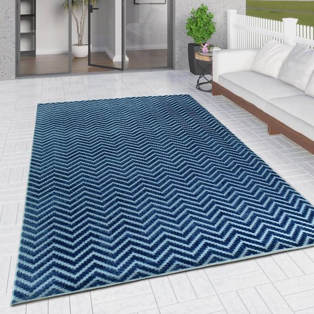 Nathan Blue Rug Gracie Oaks Rug Size: Rectangle 115 x 160cm on Productcaster.