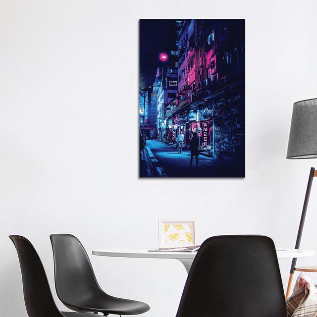 Tokyo Street II by Gab Fernando - Wrapped Canvas Print Metro Lane Size: 101.6cm H x 66.04cm W x 1.905cm D on Productcaster.