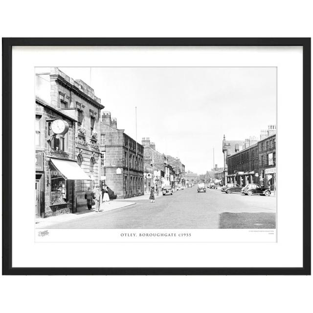 Otley, Boroughgate C1955 - Single Picture Frame Print The Francis Frith Collection Size: 40cm H x 50cm W x 2.3cm D on Productcaster.