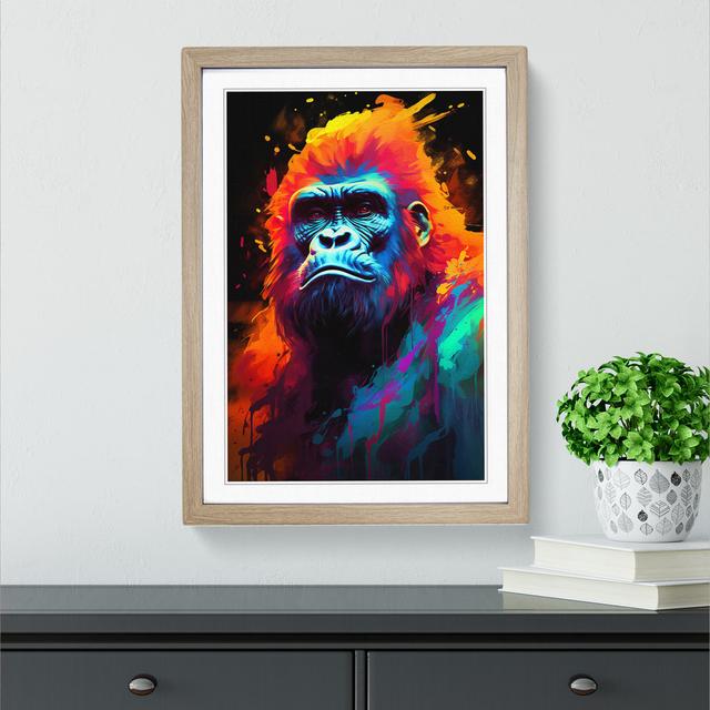 Gorilla Digital - Single Picture Frame Print on Wood Latitude Vive on Productcaster.