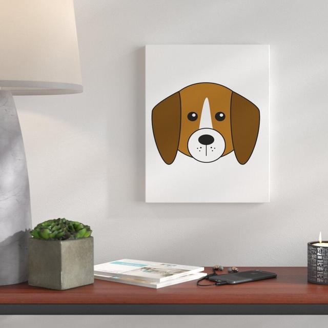 Animaru Beagle Dog Graphic Art Print East Urban Home on Productcaster.