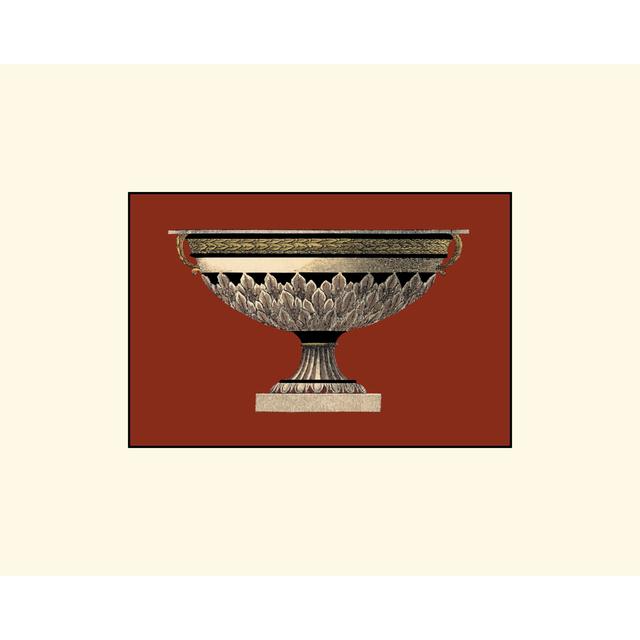 Small Antique Vase III by Da Carlo Antonini - Wrapped Canvas Art Prints Marlow Home Co. Size: 20cm H x 30cm W x 3.8cm D on Productcaster.