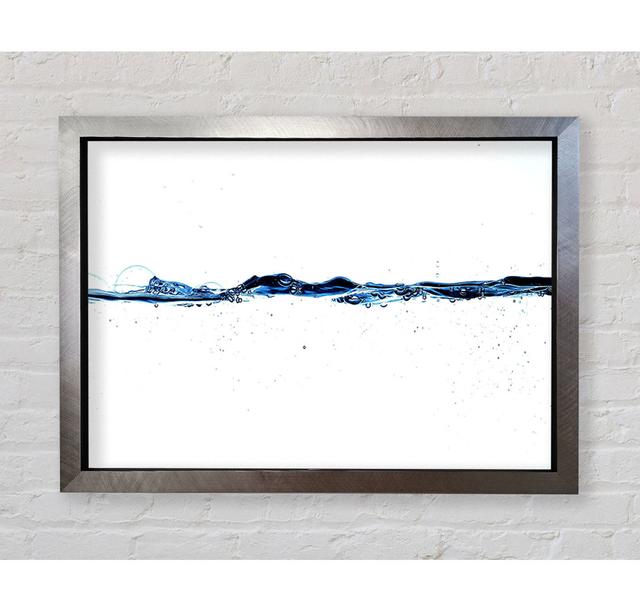 Water Line - Single Picture Frame Art Prints Bright Star Size: 42cm H x 59.7cm W x 3.4cm D on Productcaster.