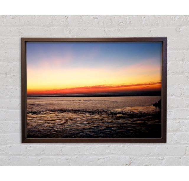 Oceans Skyline Framed Print Bright Star Size: 100cm H x 141.4cm W on Productcaster.