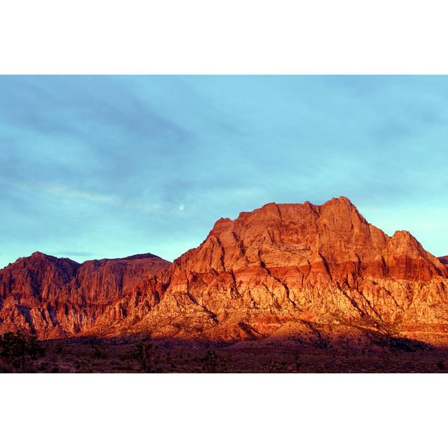 Red Rock Canyon Sunrise by LTuray - Wrapped Canvas Print Natur Pur Size: 20cm H x 30cm W on Productcaster.