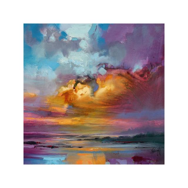 Consonant Sky by Scott Naismith - Wrapped Canvas Painting East Urban Home Size: 45.72cm H x 45.72cm W x 3.81cm D on Productcaster.