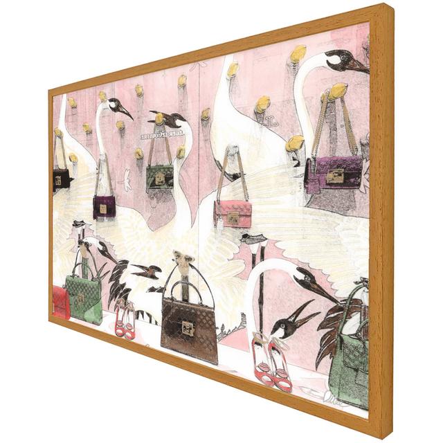 Single Picture Frame Art Prints Rosdorf Park Size: 61cm H x 91cm W, Frame Option: Oak on Productcaster.