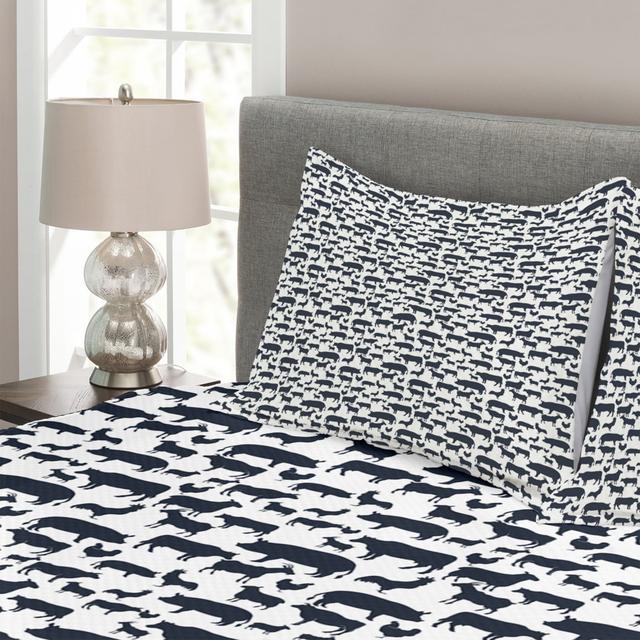 Ciarletto [EU ONLY] Duvet Cover Set with Pillowcases Ebern Designs on Productcaster.