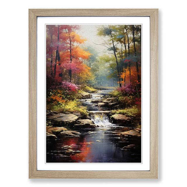 XYZ-FRM-V1223-4060 Single Picture Frame Art Prints on Wood Alpen Home Format: Oak Framed, Size: 46cm H x 34cm W x 2cm D on Productcaster.