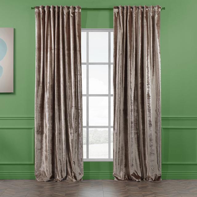 Vorhang-Set mit Stangendurchzug, blickdicht Lilijan Home & Curtain Farbe: Felswandfarben, Panel-Größe: 140 cm B x 200 cm T on Productcaster.