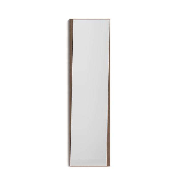 Breagh Wall Mirror Metro Lane Finish: Wengue on Productcaster.