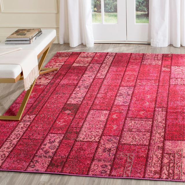 Mckinney Looped/Hooked Red Rug Bloomsbury Market Rug Size: Rectangle 121 x 170cm on Productcaster.