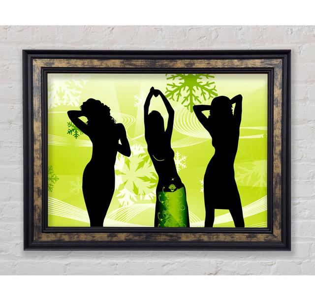 Womanly Shape Lime - Single Picture Frame Art Prints Bright Star Size: 100cm H x 141.4cm W on Productcaster.