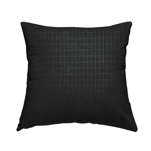 Turk Cushion with Filling East Urban Home Size: 43cm H x 43cm W x 5cm D, Colour: Black on Productcaster.