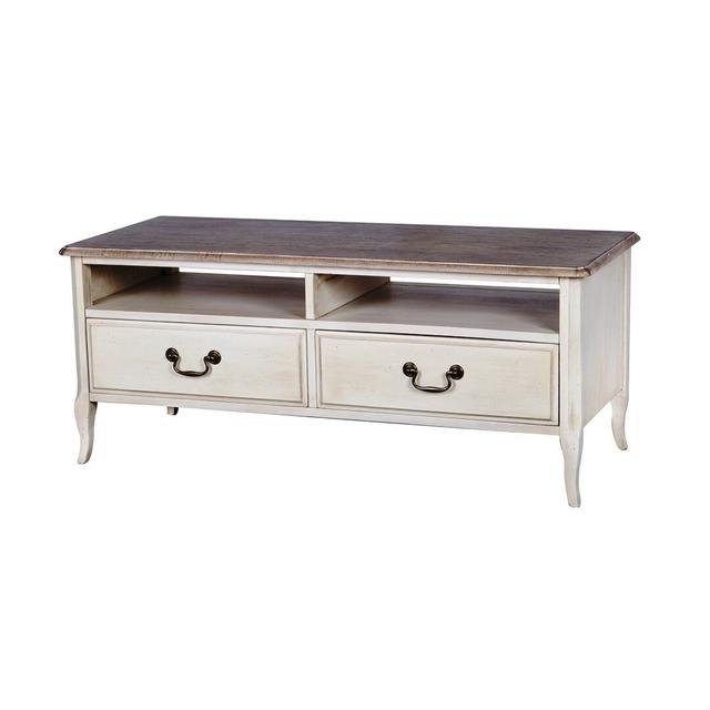 Allevard TV Stand for TVs up to 43" Fleur De Lis Living on Productcaster.