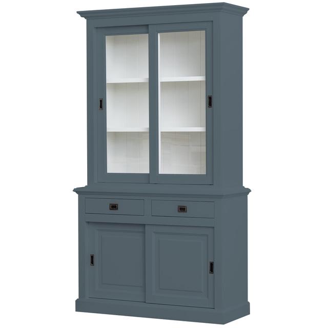 Analin Display Cabinet Rosalind Wheeler Colour: Blue on Productcaster.