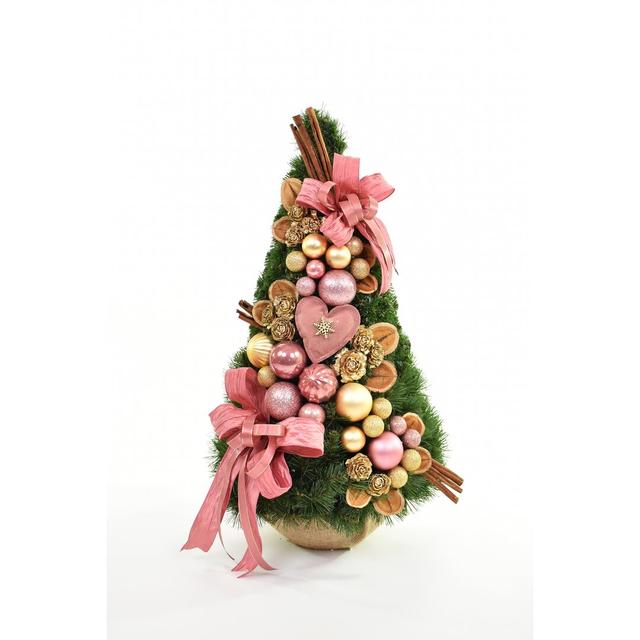 Sweet Green Pine Artificial Christmas Tree The Seasonal Aisle Size: 75cm H x 35cm W x 35cm D on Productcaster.