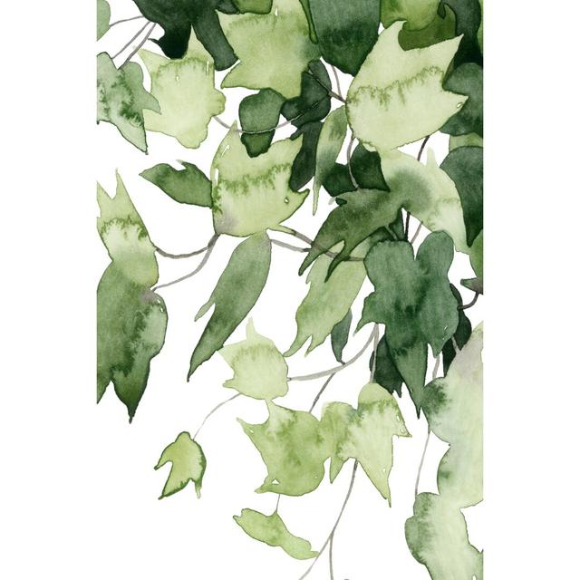 Emerald Vines II by Grace Popp - Print Rosalind Wheeler Size: 76cm H x 51cm W on Productcaster.