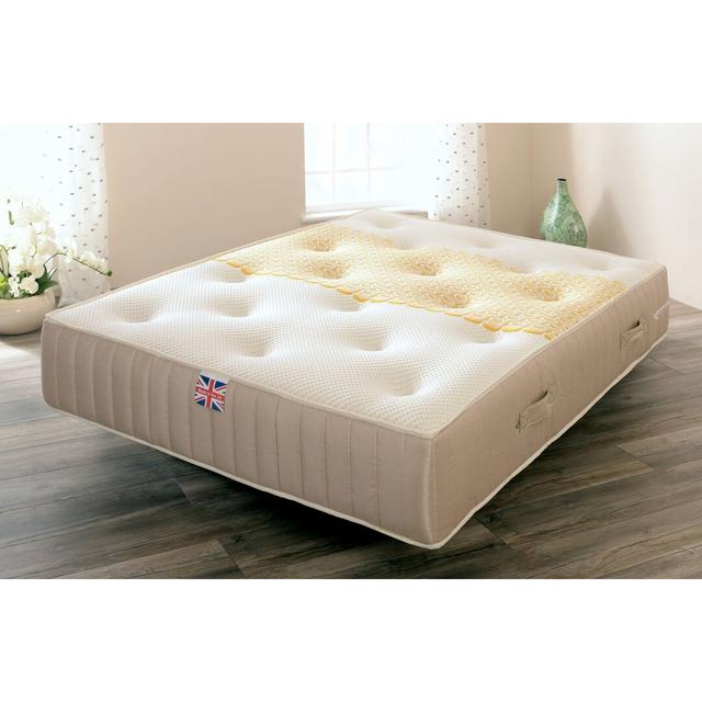 Gryta White Noise Pocket Sprung 800 Mattress White Noise Size: Single (3') on Productcaster.