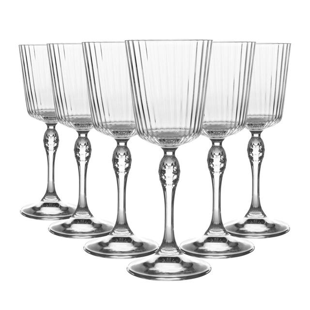 America '20s Cocktail Glasses - 250ml Bormioli Rocco Set Size: 12 on Productcaster.