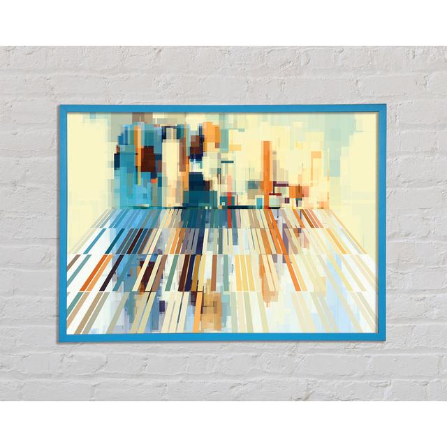 The Abstract Living Room - Single Picture Frame Art Prints Ivy Bronx Size: 21cm H x 29.7cm W x 2cm D on Productcaster.