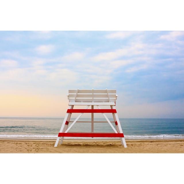 Lifeguard Chair House of Hampton Size: 30cm H x 46cm W x 3.8cm D on Productcaster.