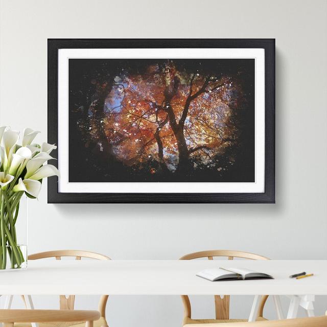 Maple Tree Vol.2 - Picture Frame Graphic Art East Urban Home Size: 27cm H x 36cm W x 2cm D, Frame Option: Black on Productcaster.