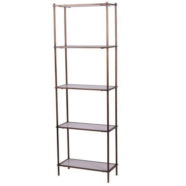 Anderle 56cm W Metal Shelving Unit Rebrilliant on Productcaster.