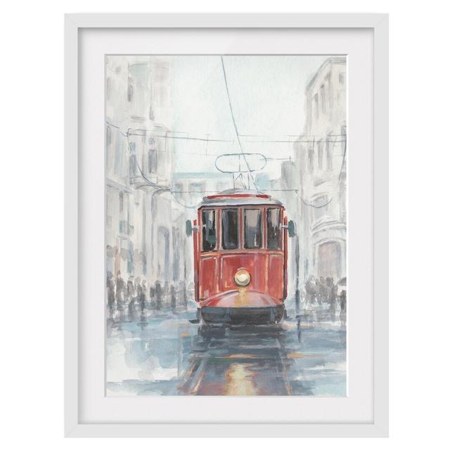 Tramway Study I - Picture Frame Painting Rosalind Wheeler Size: 70cm H x 50cm W x 2cm D, Frame Option: White on Productcaster.