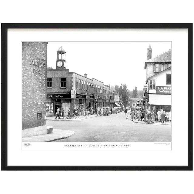 'Berkhamsted, Lower Kings Road C1950' by Francis Frith - Picture Frame Photograph Print on Paper The Francis Frith Collection Size: 40cm H x 50cm W x on Productcaster.