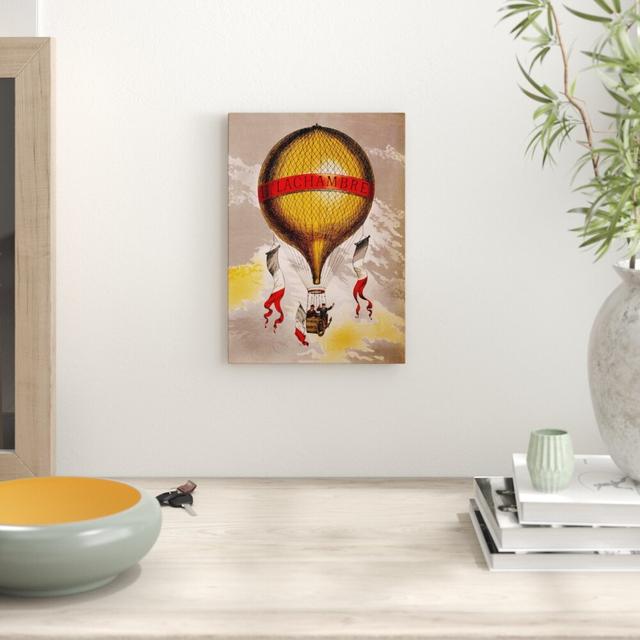 Vintage Lachambre Balloon Vintage Advertisement Big Box Art Size: 42cm H x 29.7cm W on Productcaster.