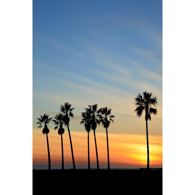 Venice Beach Sunset by S. Greg Panosian - Wrapped Canvas Art Prints 17 Stories Size: 122cm H x 81cm W x 3.8cm D on Productcaster.