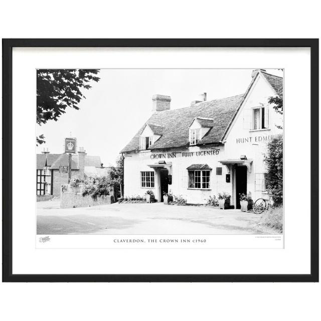 Claverdon, The Crown Inn C1960 by Francis Frith - Single Picture Frame Print The Francis Frith Collection Size: 60cm H x 80cm W x 2.3cm D on Productcaster.