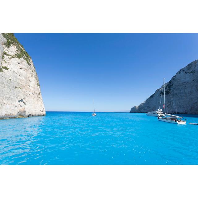 Navagio bay on Zakynthos, Greece. House of Hampton Size: 30cm H x 46cm W on Productcaster.