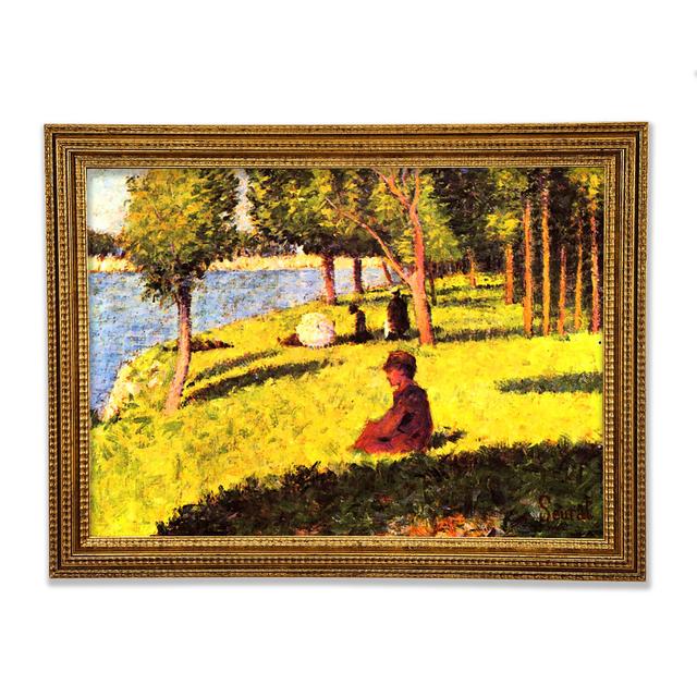 Sitzende Figur von Seurat - Einzelne Bilderrahmen Kunstdrucke Bright Star Größe: 59,7 cm H x 84,1 cm B x 3 cm T on Productcaster.