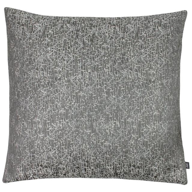 Calhoun Abstract Square Throw Cushion Fairmont Park Fill Material: Polyester/Polyfill, Colour: Slate/Steel on Productcaster.